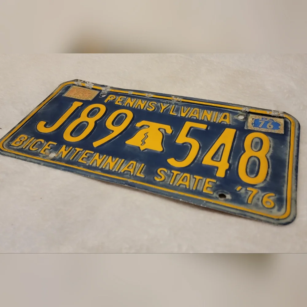 1976 Pennsylvania License Plate - Picture 3 of 4